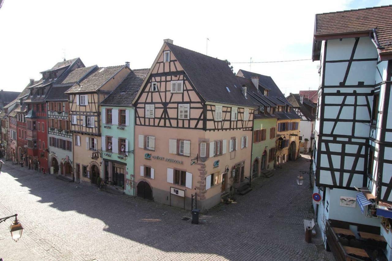 Chambre Chez L'Habitant Le Rouge-Gorge - Coeur De Riquewihr - 2 Personnes Exterior foto